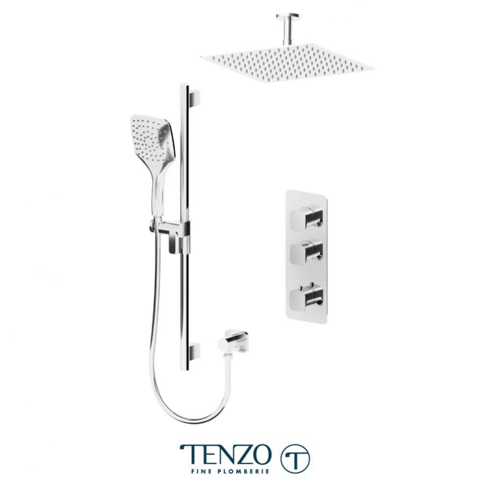 Delano Extenza kit 2 functions thermo chrome finish