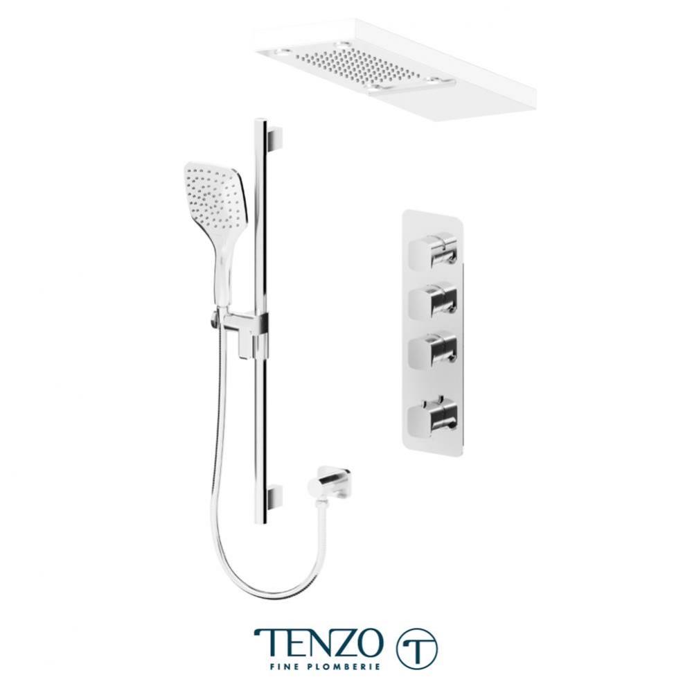 Delano Extenza kit 3 functions thermo chrome finish