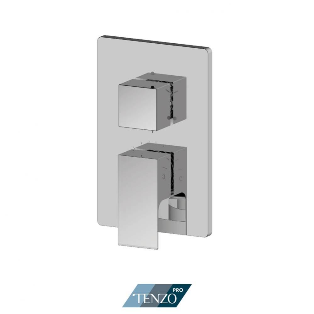 Trim for Kalissa SMART-TRIM valve pressure balance 2 & 3 functions not-shared chrome