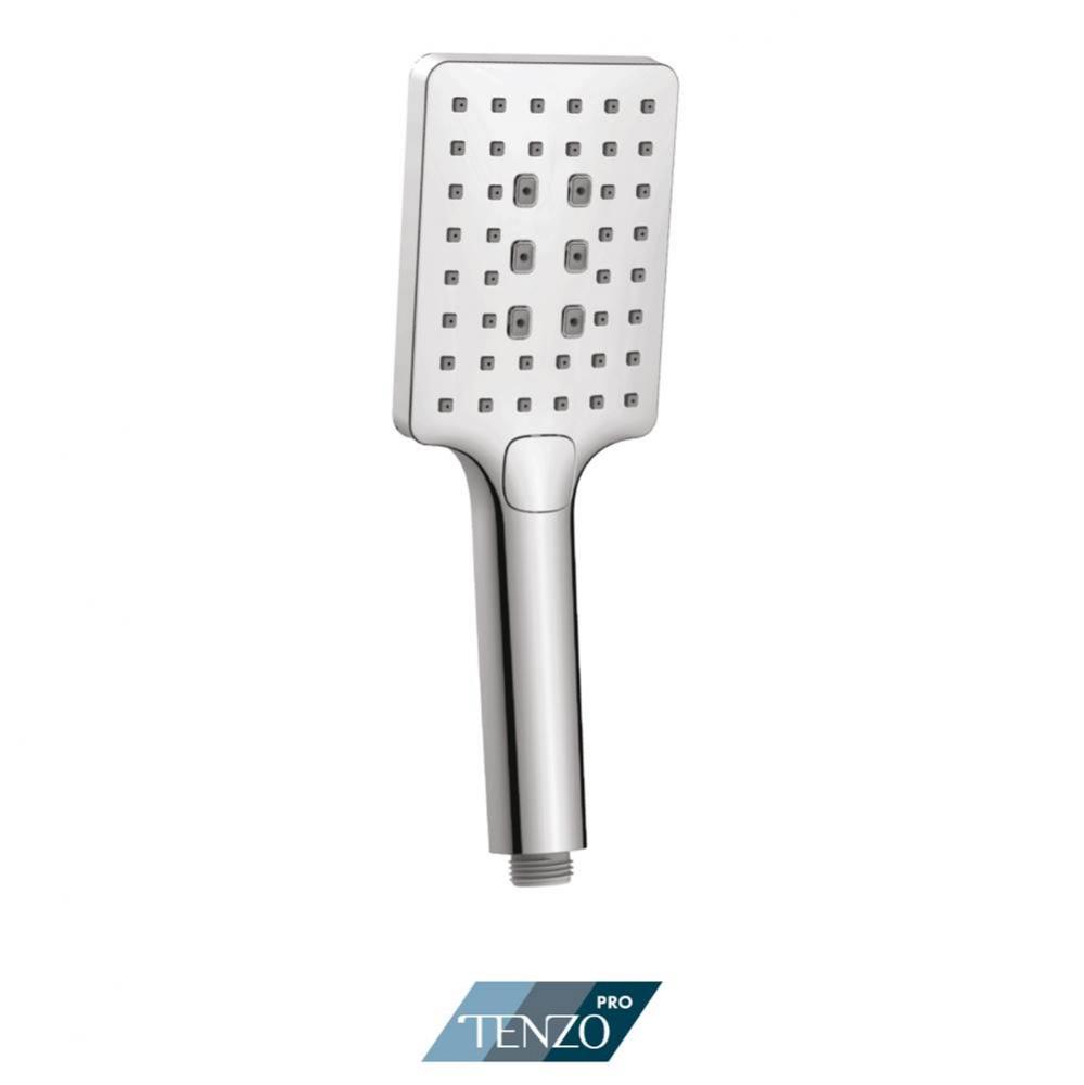 Hand shwr 3 function PVC chrome