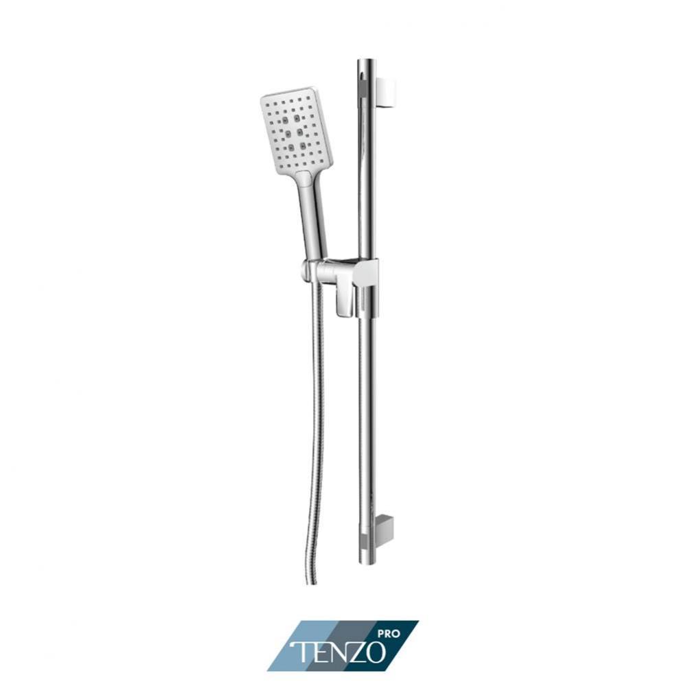 Sliding bar kit chrome