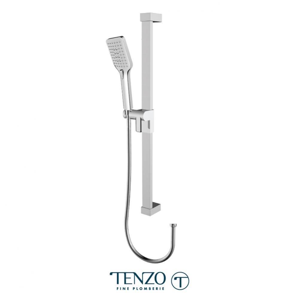 Sliding bar kit chrome