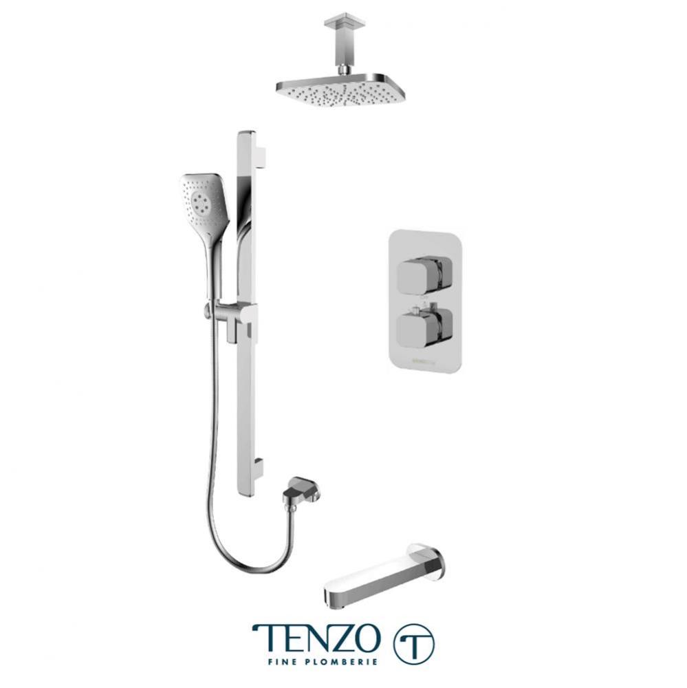 Quantum T-Box kit 3 functions thermo chrome finish