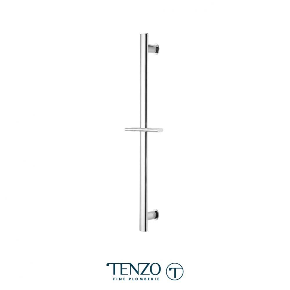 Sliding bar solid brass chrome