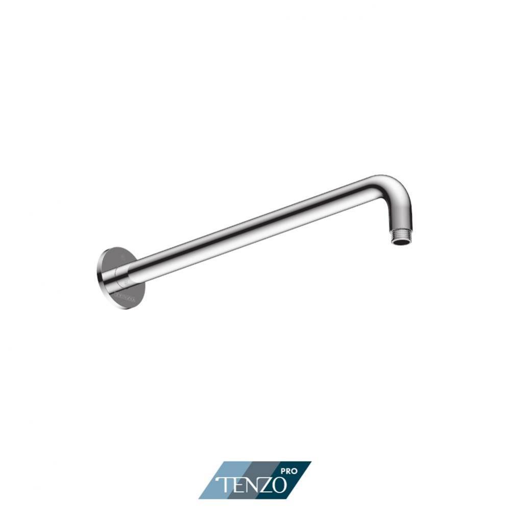 Shwr arm wall mount 40cm (16'') chrome