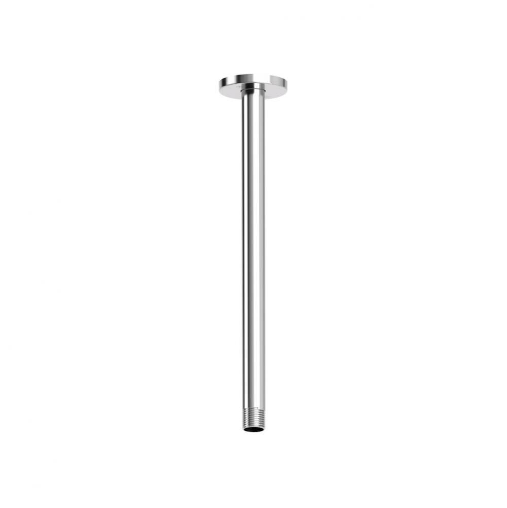 Ceiling shower arm round 30,5cm (12'') chrome