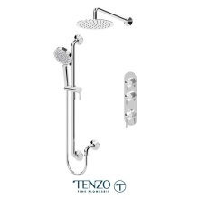 Tenzo PALT42-20111-CR - Paloma Extenza kit 2 functions thermo chrome