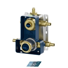 Tenzo R-PB23-P - Valve Rough Tenzo pro without cartridge 2 & 3 functions with PEX connection