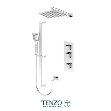 Tenzo SLT42-20112-CR - Slick Extenza kit 2 functions thermo chrome finish