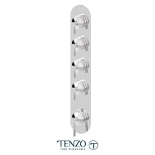 Tenzo PALT44-CR - Extenza valve Paloma thermo 4 functions chrome
