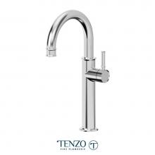 Tenzo ALY12-CR - Alyss single hole tall lavatory faucet chrome