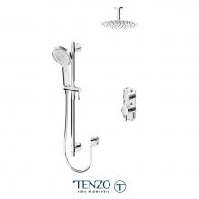 Tenzo ALYT32-21131-CR - Alyss T-Box kit 2 functions thermo chrome finish