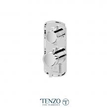 Tenzo ALYT33-CR - Alyss T-Box valve 3 functions thermo chrome finish