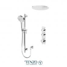 Tenzo ALYT42-23166-CR - Alyss Extenza kit 2 functions thermo chrome finish