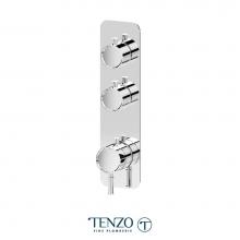 Tenzo F-ALYT42-CR - Extenza valve trims Alyss thermo. 2 functions chrome