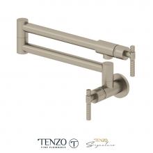 Tenzo BE160-C-SS - Pot filler faucet Bellacio stainless steel