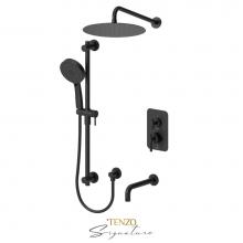 Tenzo BEPB33-501125-C-MB - T-Box valve 2 fcts pres bal Bellacio-C matte black