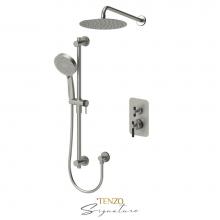 Tenzo BET32-20111-C-BN-MB - T-Box kit 2 fcts thermo Bellacio-C brushed nickel  / matte black