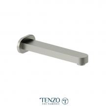 Tenzo BS-305-BN - Wall mount spout 18cm (7in) brass brushed nickel