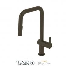Tenzo CA131-MB - Single-handle kitchen faucet Calozy with pull-down & 2-Function hand shower matte black