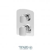 Tenzo F-DEPB32-CR - T-Box valve trims pres bal 2 functions diverter chrome