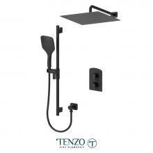 Tenzo F-DET32-20113-MB - Trim for Delano T-Box kit 2 functions thermo matte black finish