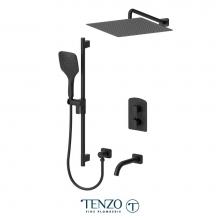 Tenzo DET33-501135-MB - Delano T-Box kit 3 functions thermo matte black finish