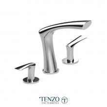 Tenzo FL13-CR - Fluvia 8in lavatory faucet chrome