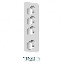 Tenzo FLT43-CR - Extenza valve Fluvia thermo. 3 functions chrome