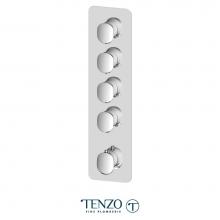Tenzo FLT44-CR - Extenza valve Fluvia thermo. 4 functions chrome