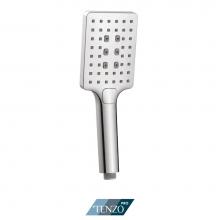 Tenzo HS-224-CR - Hand shwr 3 function PVC chrome