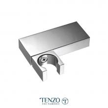 Tenzo HSH-302-CR - Wall mount hand shwr tilting holder brass chrome