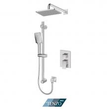 Tenzo F-KAPB22-1130-CR - Trim for Kalissa Tenzo Pro Kit 2 functions pres bal chrome finish