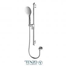 Tenzo KRD-33196-CR - Sliding bar kit with elbow chrome