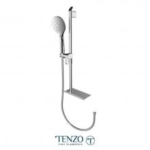Tenzo KRDT-3319-CR - Sliding bar kit with shelf chrome