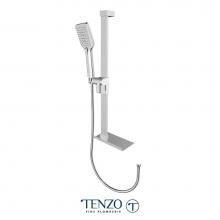 Tenzo KRDT-3412-CR - Sliding bar kit with shelf chrome