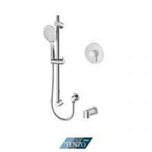 Tenzo F-MYPB22R-1102-CR - Mylo Tenzo Pro Kit 2 rotary functions pres bal chrome finish