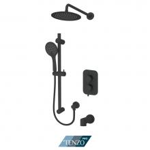 Tenzo MYPB23-1131-MB - Mylo Tenzo Pro Kit 2 & 3 functions pres bal matte black finish