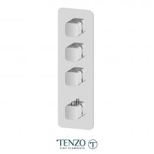 Tenzo QUT43-CR - Extenza valve Quantum thermo. 3 functions chrome
