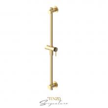 Tenzo RD-36-F-BG-MB - Sliding bar Bellacio-F brushed gold/ matte black