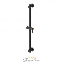 Tenzo RD-36-F-MB-BG - Sliding bar Bellacio-F matte black/ brushed gold