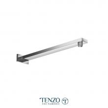Tenzo SA-602-CR - Shwr arm wall mount 38cm (15in) brass chrome