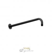 Tenzo SA-612-F-MB-BN - Wall mount shwr arm Bellacio-F matte black/ brushed nickel