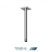 Tenzo SA-711-12-CR - Ceiling shower arm squared 30.5cm (12'') chrome