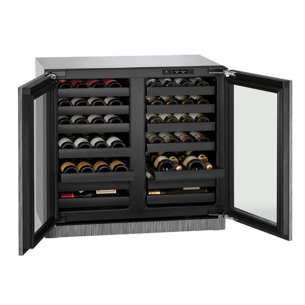 Wine Captain 36'' Integrated Solid 115v