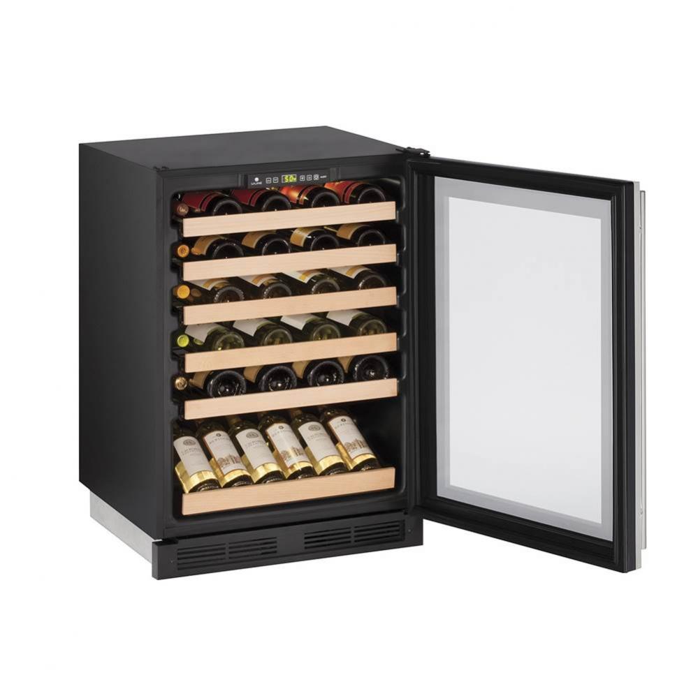Wine Captain 24'' Reversible Hinge Black 115v