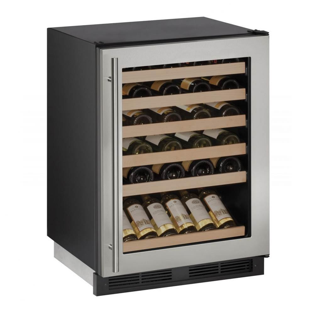Wine Captain 24'' Lock Reversible Hinge Stainless 115v
