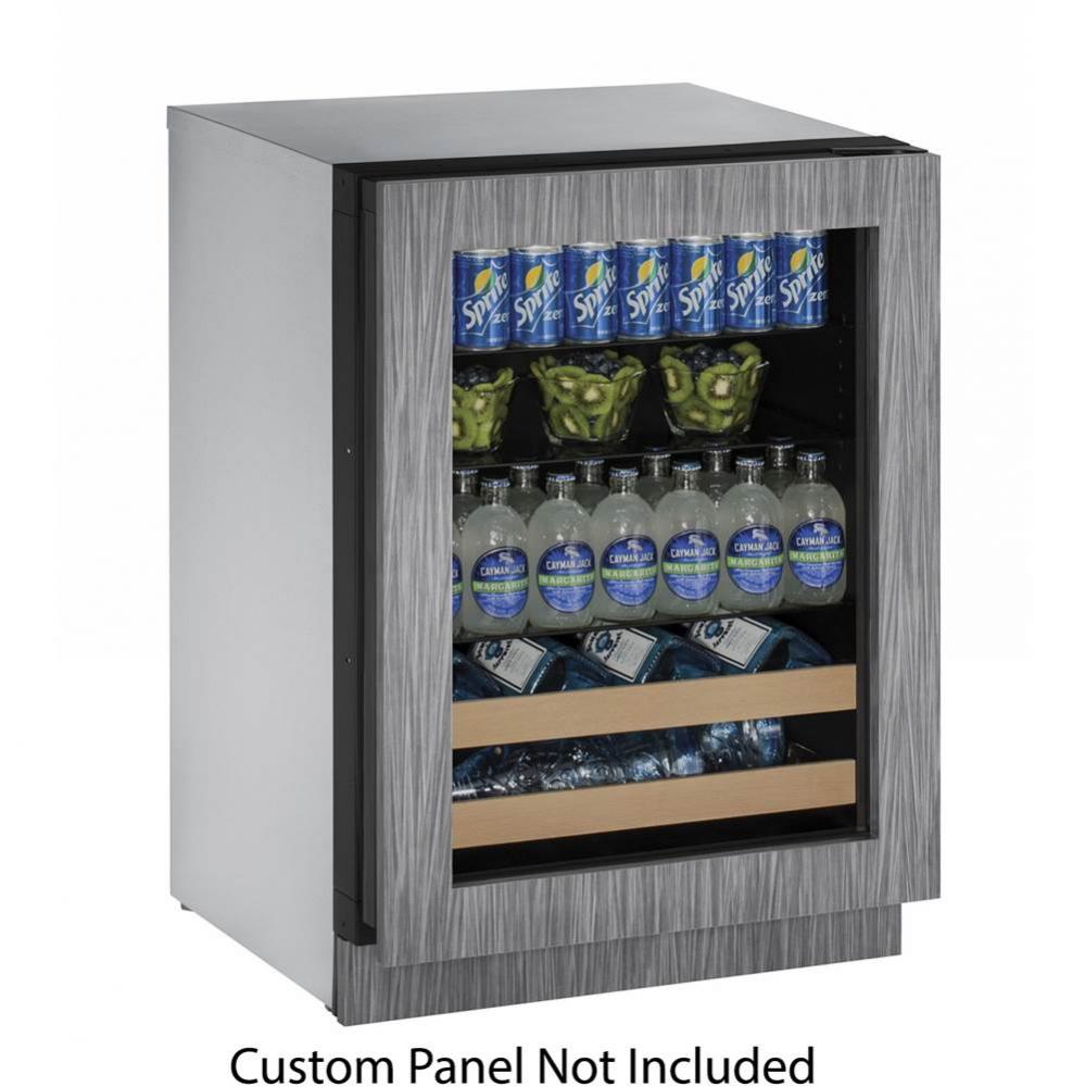 Beverage Center 24'' Reversible Hinge Integrated 115v