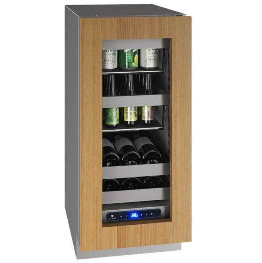 Beverage Center 15'' Reversible Hinge Integrated 115v