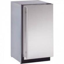U Line U-2218RS-00B - Solid Refrigerator 18'' Reversible Hinge Stainless 115v